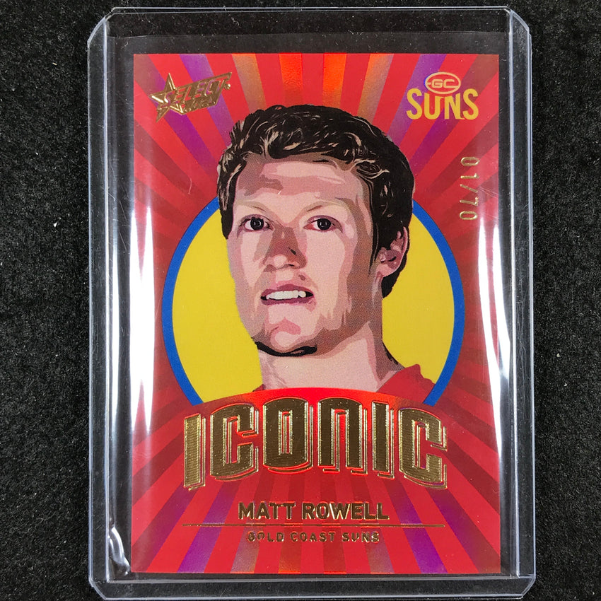 2023 Select AFL Footy Stars MATT ROWELL Iconic 01/70