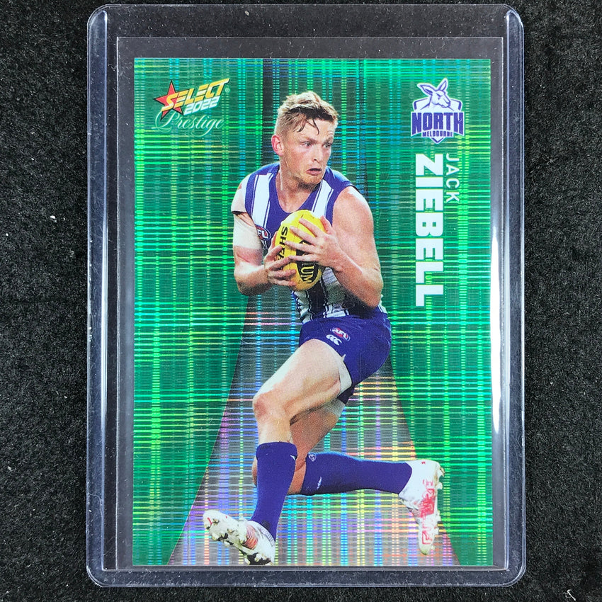 2022 Select AFL Prestige JACK ZIEBELL Green 13/60