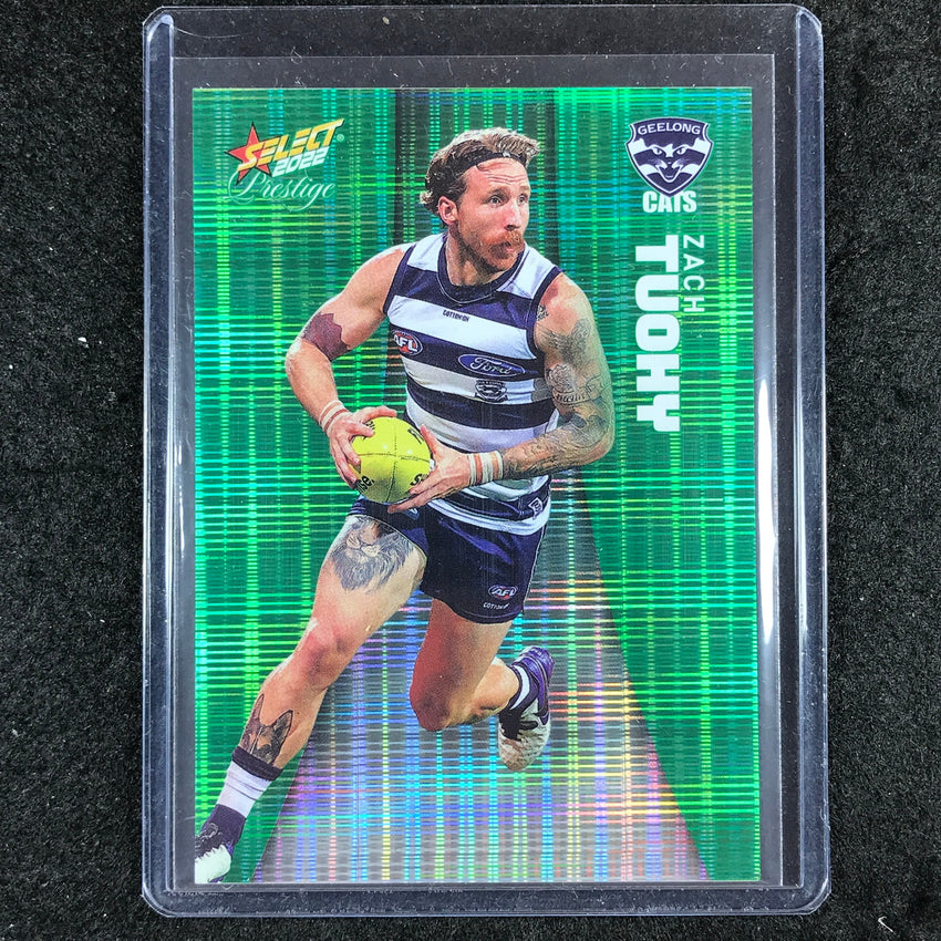 2022 Select AFL Prestige ZACH TUOHY Green 47/60