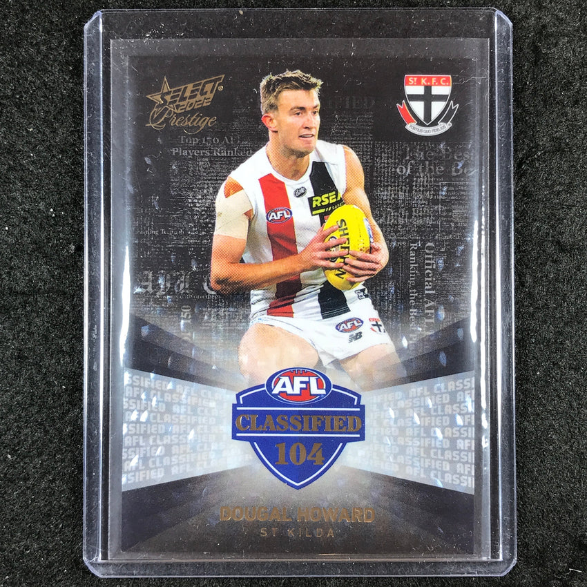 2022 Select AFL Prestige DOUGAL HOWARD Classified 56/60