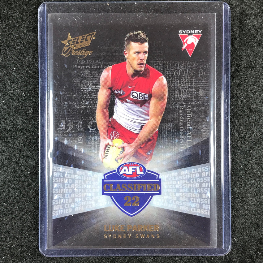 2022 Select AFL Prestige LUKE PARKER Classified 23/60