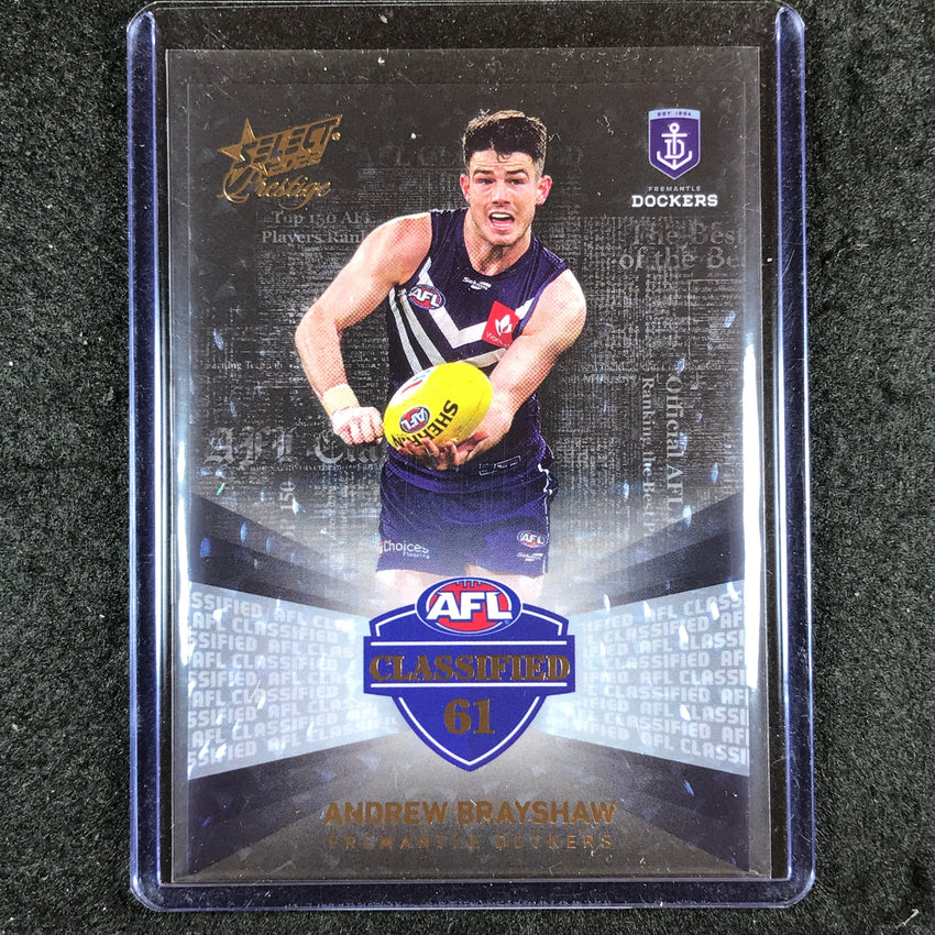 2022 Select AFL Prestige ANDREW BRAYSHAW Classified 46/60
