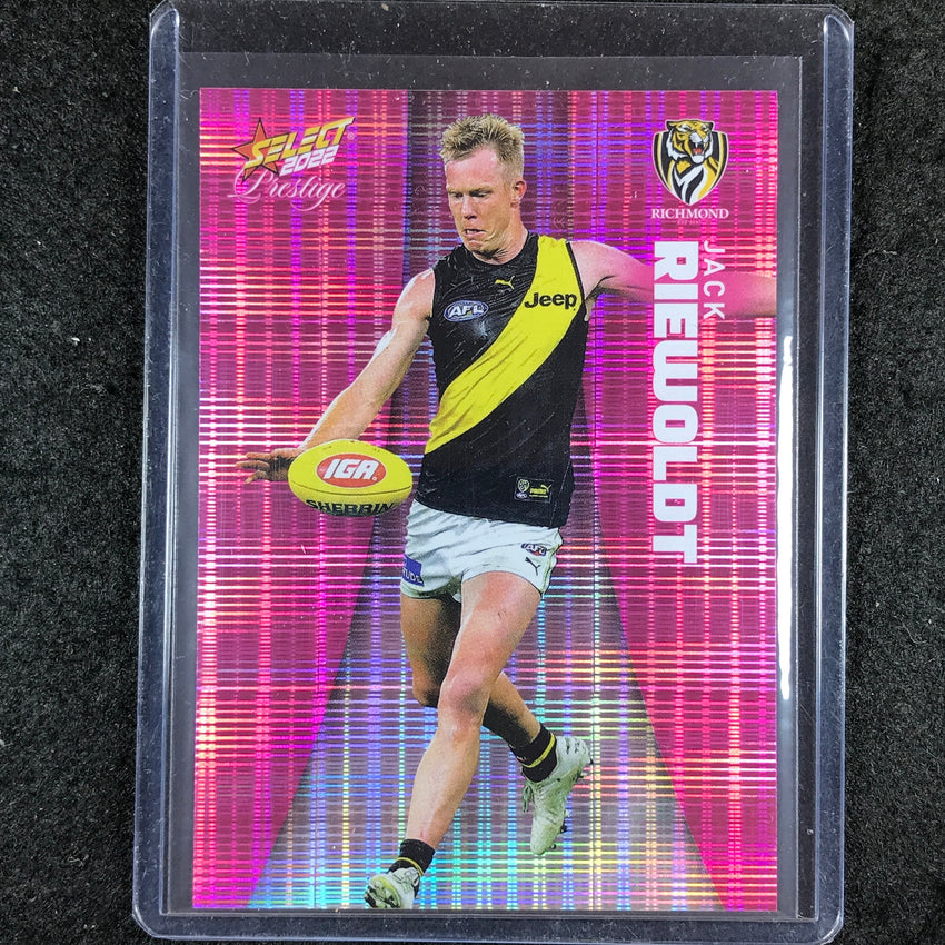 2022 Select AFL Prestige JACK RIEWOLDT Pink 008/325