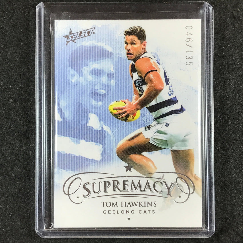 2021 Select AFL Supremacy TOM HAWKINS Base Silver 046/135 #40