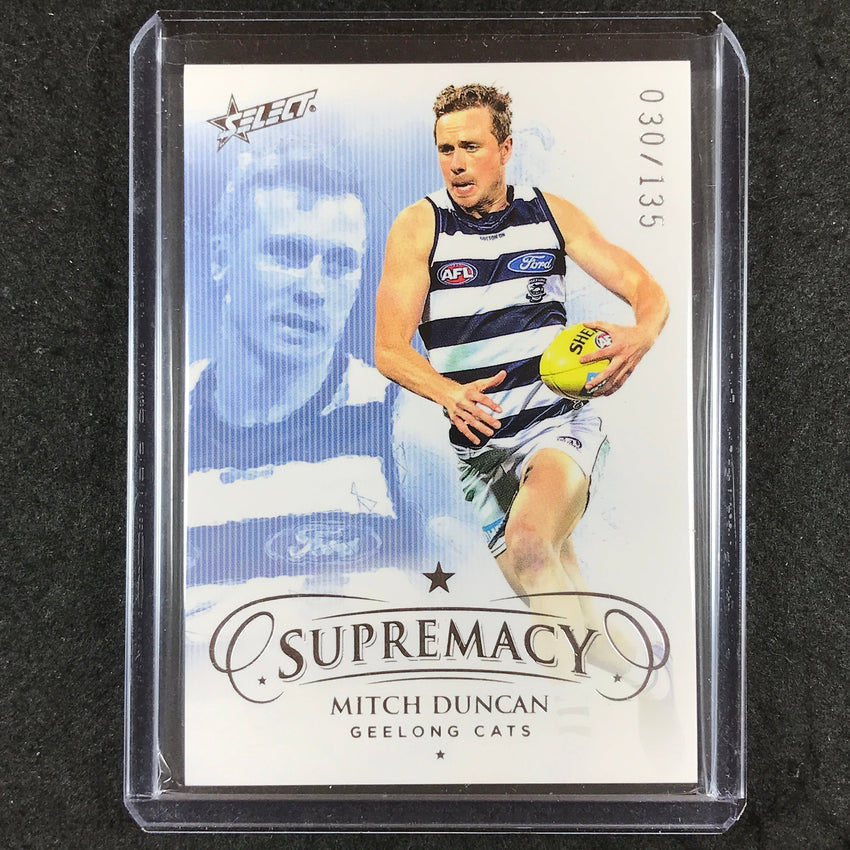 2021 Select AFL Supremacy MITCH DUNCAN Base Silver 030/135 #38