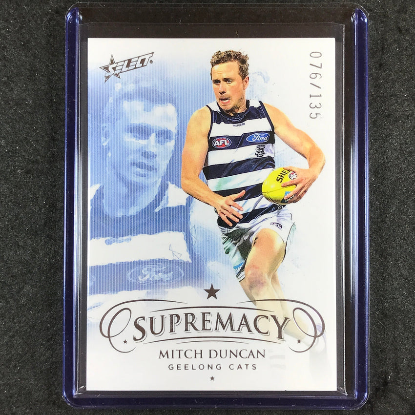 2021 Select AFL Supremacy MITCH DUNCAN Base Silver 076/135 #38