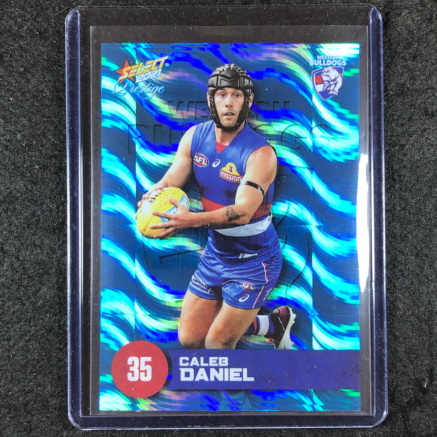 2021 Select AFL Prestige CALEB DANIEL Blue 038/125 #156