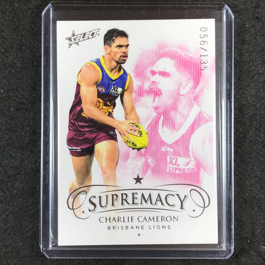 2021 Select AFL Supremacy CHARLIE CAMERON Base Silver 056/135 #8