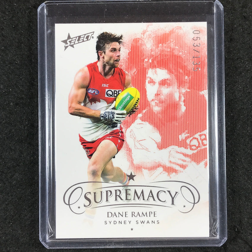 2021 Select AFL Supremacy DANE RAMPE Base Silver 053/135 #96