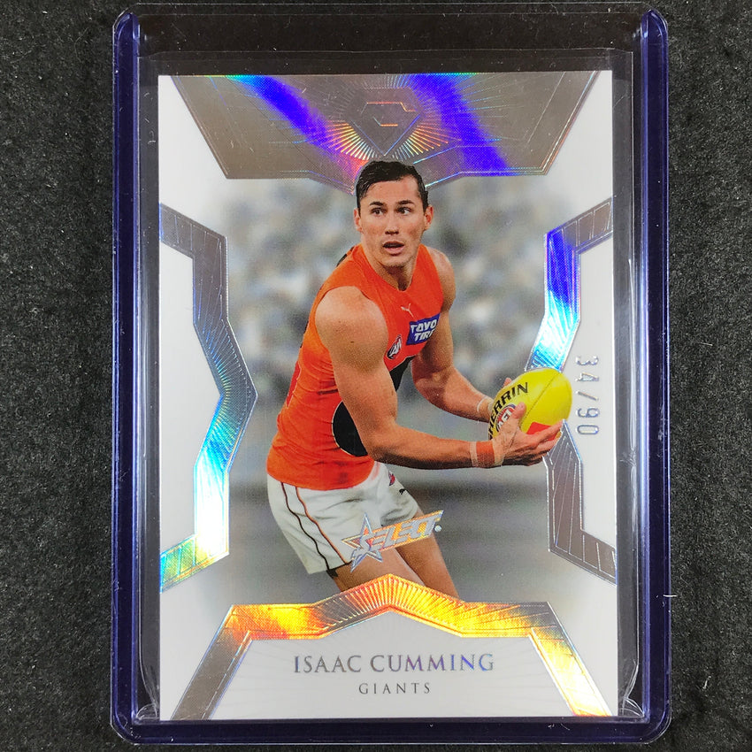 2023 Select AFL Gem ISAAC CUMMING Base Silver 34/90 #G67