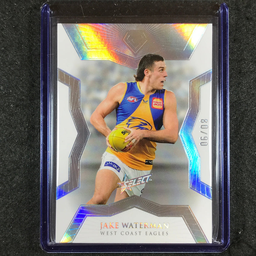 2023 Select AFL Gem JAKE WATERMAN Base Silver 80/90 #G153