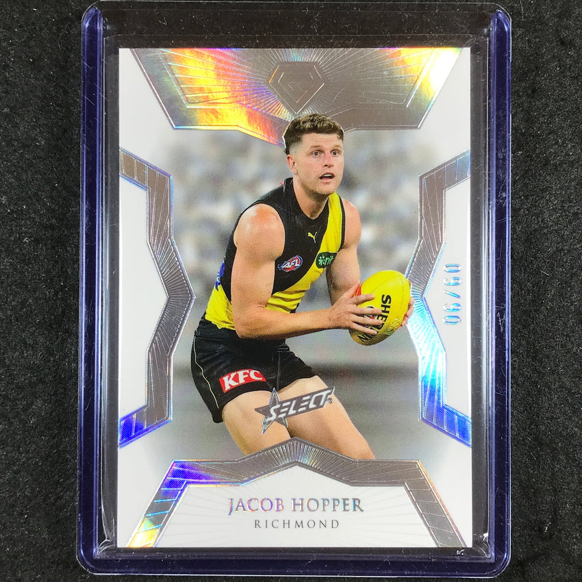 2023 Select AFL Gem JACOB HOPPER Base Silver 09/90 #G121