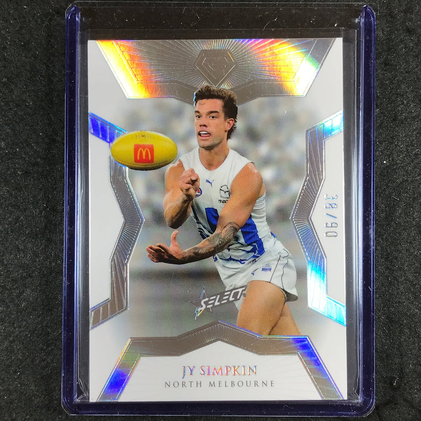 2023 Select AFL Gem JY SIMPKIN Base Silver 38/90 #G106