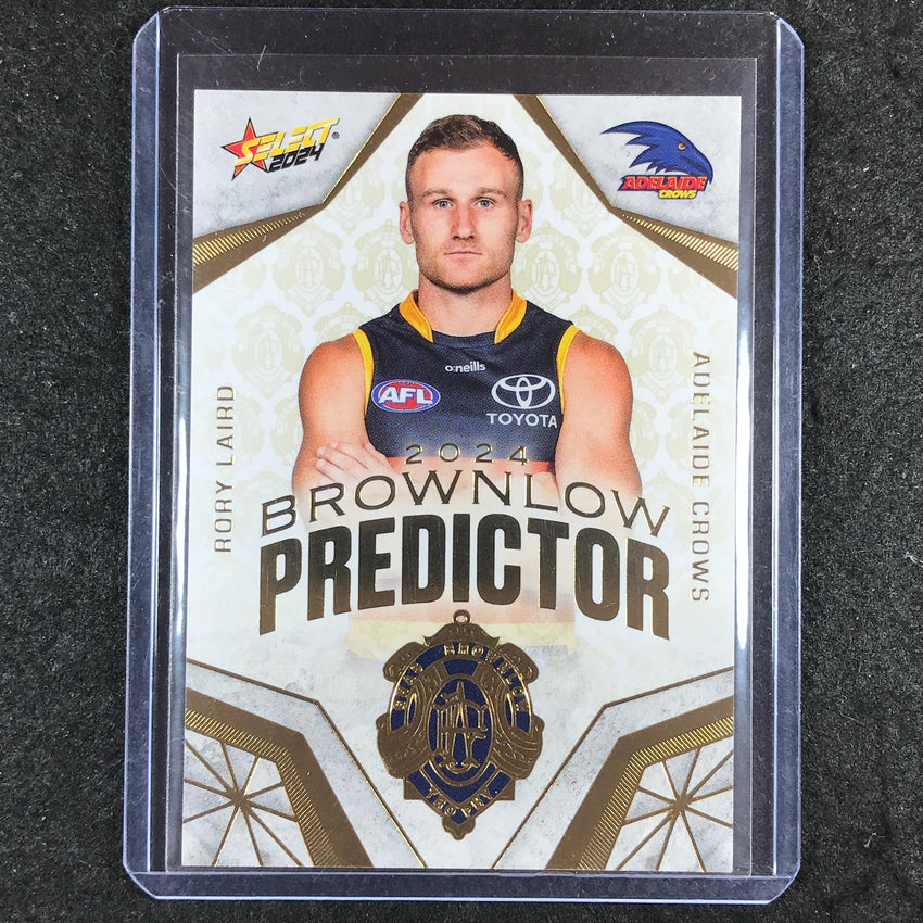 2024 Select AFL Footy Stars RORY LAIRD Brownlow Predictor Gold 314/315 #BPG3
