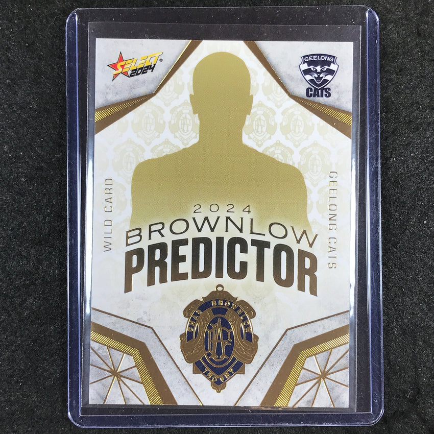 2024 Select AFL Footy Stars GEELONG CATS WILDCARD Brownlow Predictor 201/315 #42