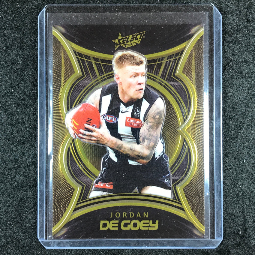 2024 Select AFL Footy Stars JORDAN DE GOEY Luminous Superstars 139/199 #LS13
