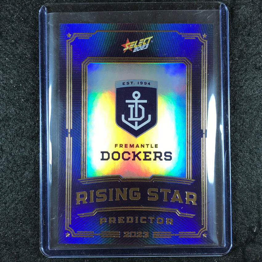 2023 Select AFL Footy Stars FREMANTLE Rising Star Predictor Gold 026/260 #6