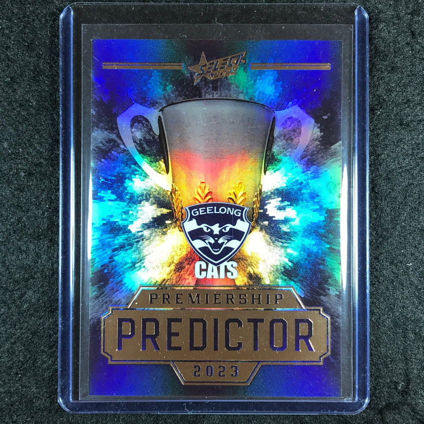 2023 Select AFL Footy Stars GEELONG CATS Premiership Predictor Gold 005/260 #G7