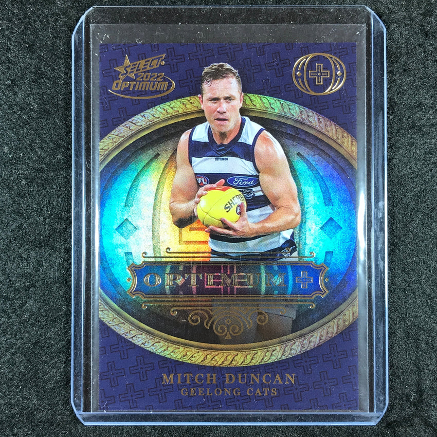 2022 Select AFL Optimum MITCH DUNCAN Optimum+ Plus Parallel 009/115 #OPP60