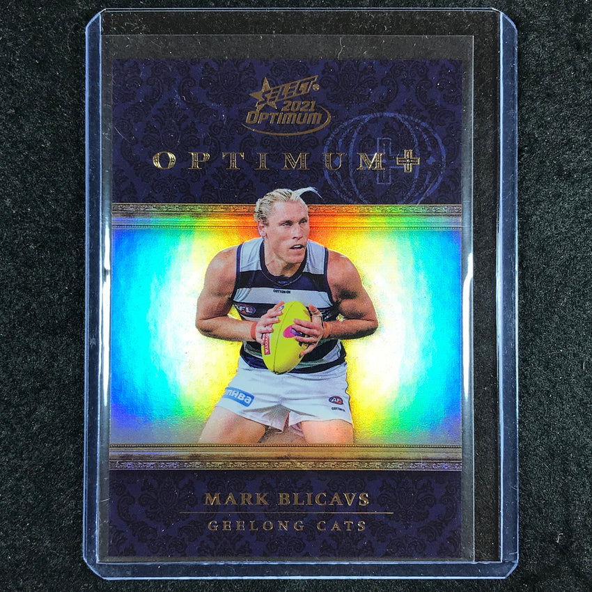 2021 Select AFL Optimum MARK BLICAVS Optimum+ Plus Parallel 004/115 #OPP57