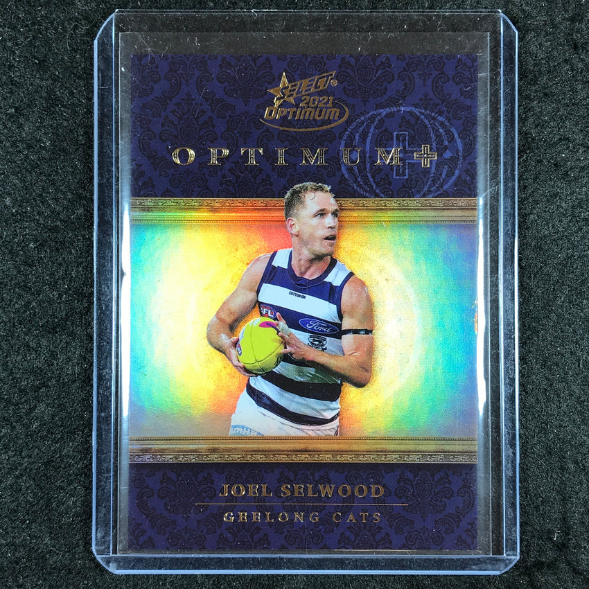 2021 Select AFL Optimum JOEL SELWOOD Optimum+ Plus Parallel 001/115 #OPP64