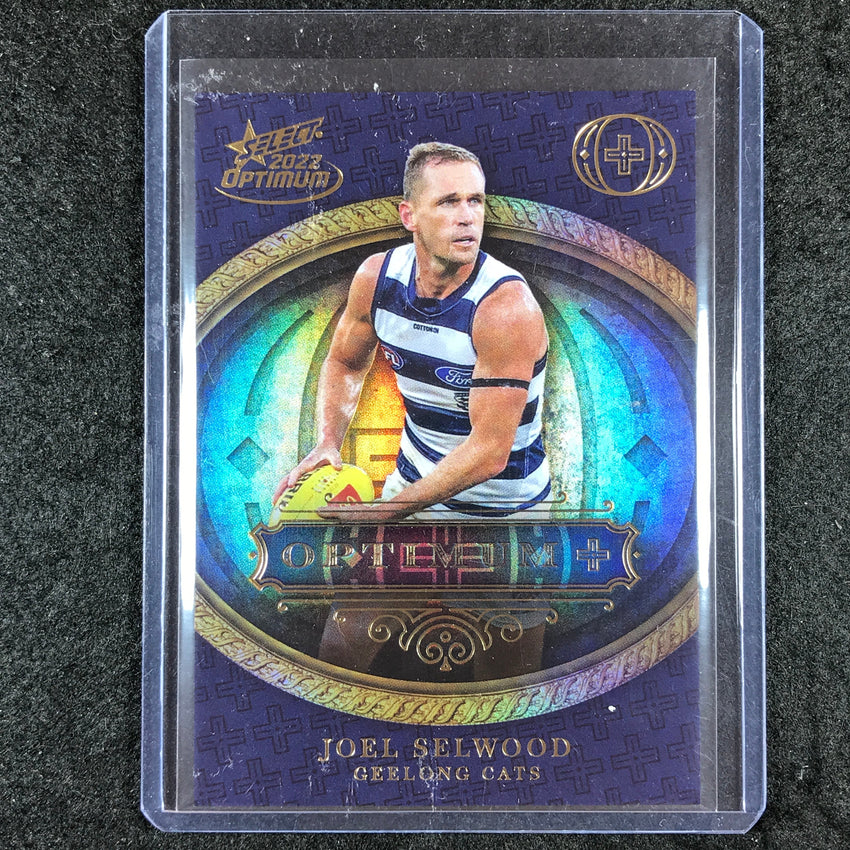 2022 Select AFL Optimum JOEL SELWOOD Optimum+ Plus Parallel 104/115 #OPP63