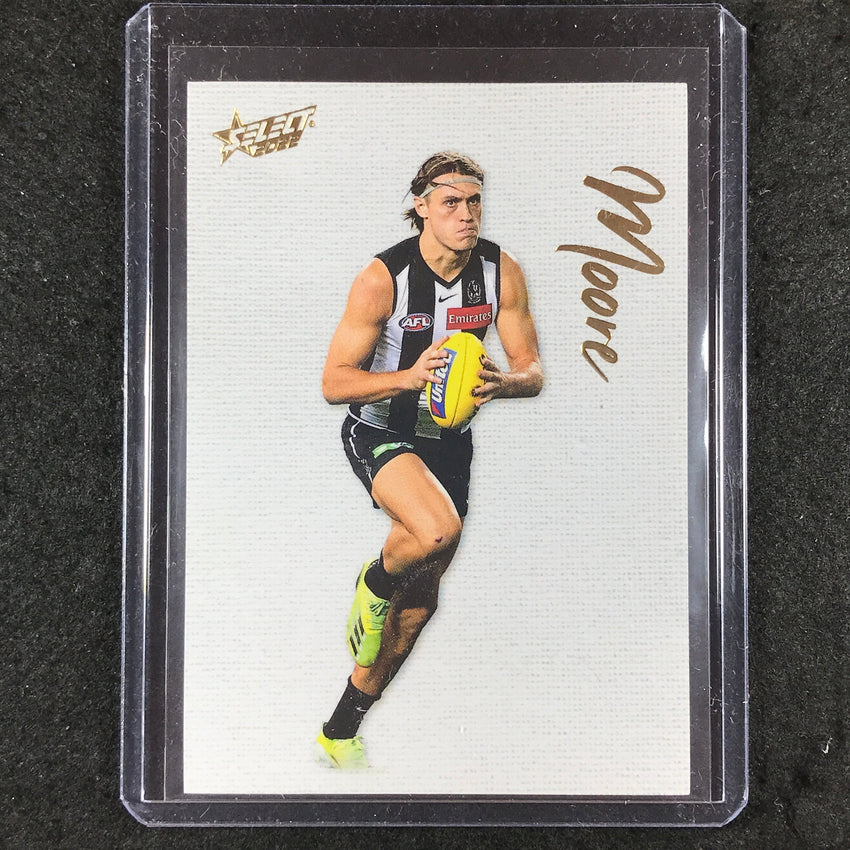 2022 Select AFL Footy Stars DARCY MOORE Blank Canvas 002/250 #BC41