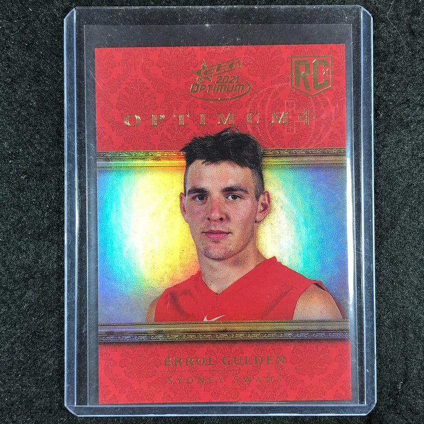 2021 Select AFL Optimum ERROL GULDEN Optimum+ Plus Parallel Rookie 039/115 #195