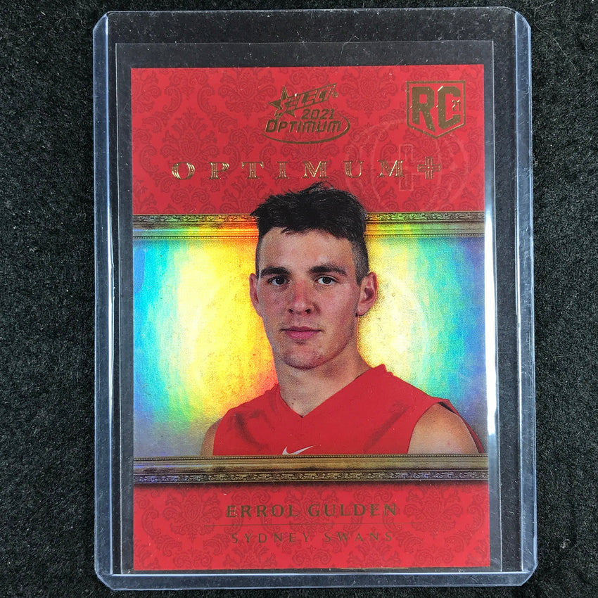 2021 Select AFL Optimum ERROL GULDEN Optimum+ Plus Parallel Rookie 033/115 #195