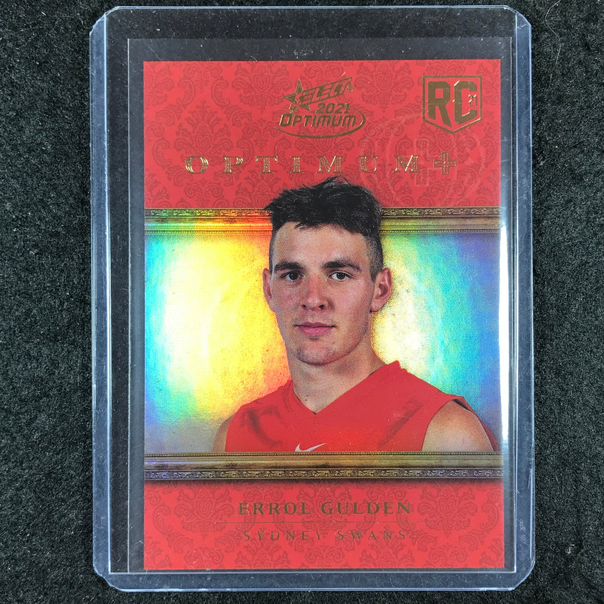 2021 Select AFL Optimum ERROL GULDEN Optimum+ Plus Parallel Rookie 095/115 #195