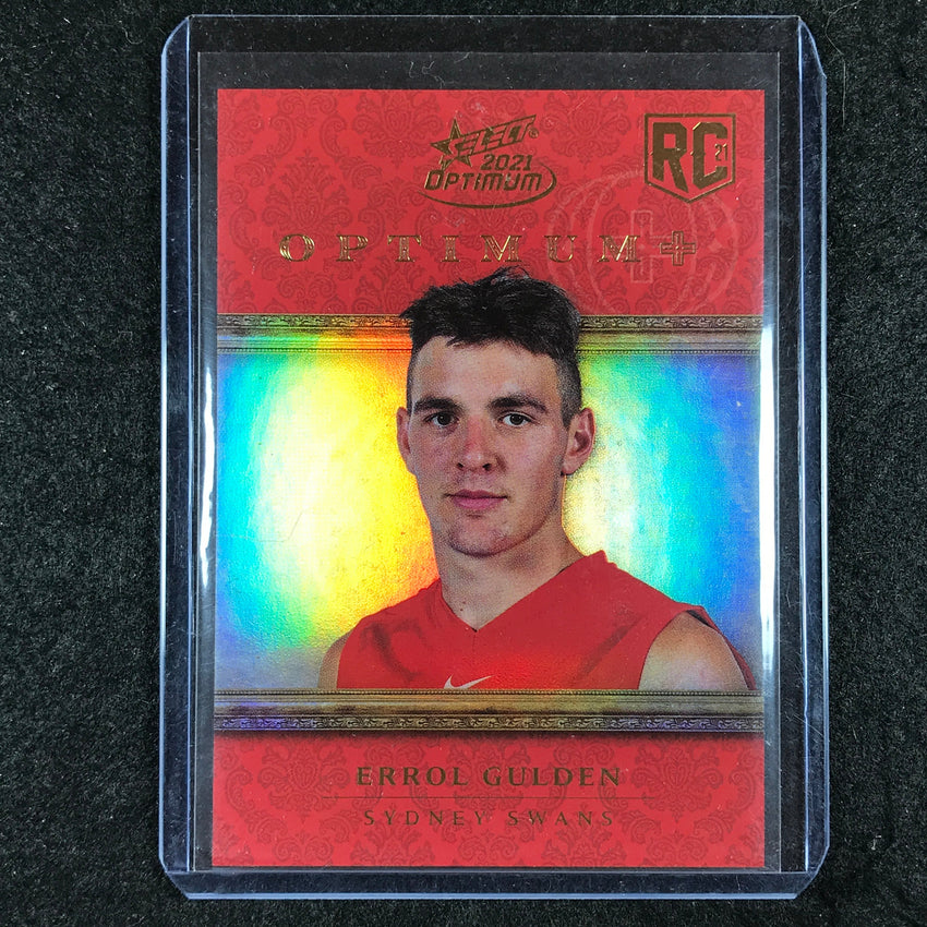 2021 Select AFL Optimum ERROL GULDEN Optimum+ Plus Parallel Rookie 046/115 #195