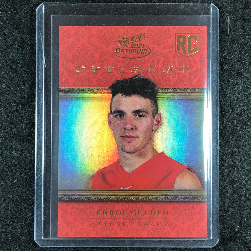 2021 Select AFL Optimum ERROL GULDEN Optimum+ Plus Parallel Rookie 032/115 #195