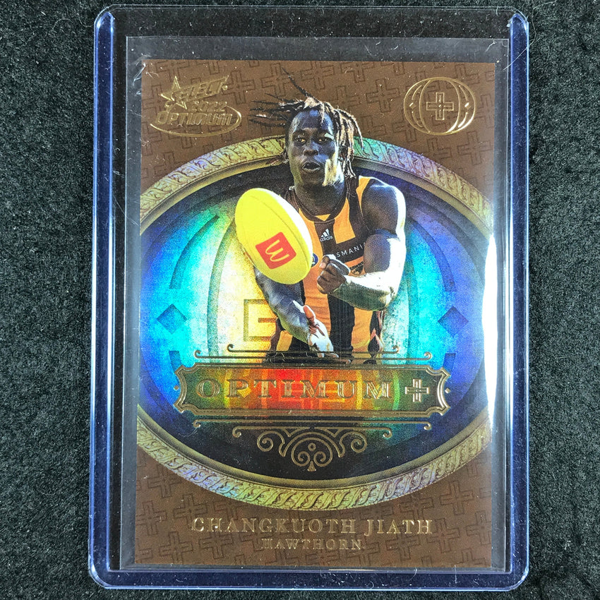 2022 Select AFL Optimum CHANGKUOTH JIATH Optimum+ Plus Parallel 001/115 #OPP86