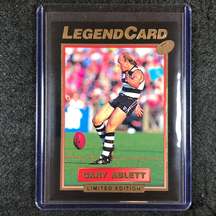 1992 Select AFL GARY ABLETT SR. Legend Card Limited Edition