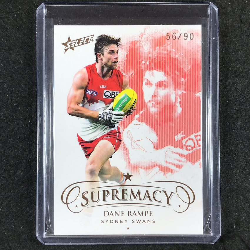 2021 Select AFL Supremacy DANE RAMPE Base Gold 56/90 #96
