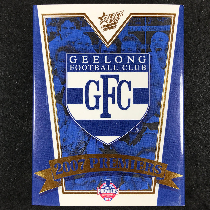 2007 Select AFL Premiership Redemption GEELONG CATS 2007 Complete 25 Card Set