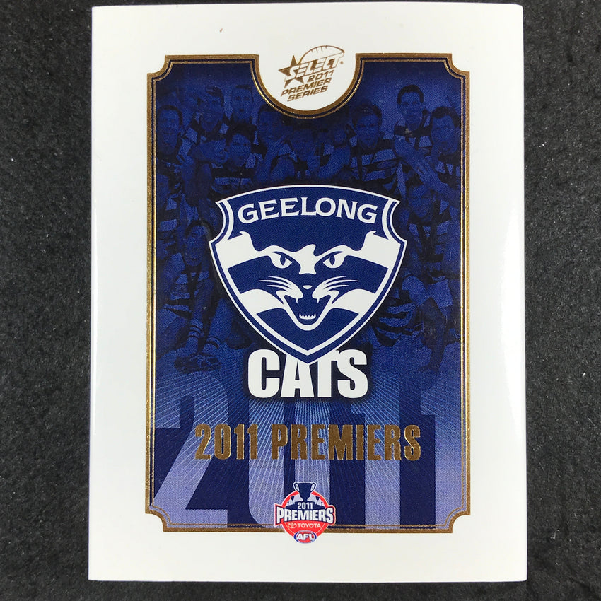 2011 Select AFL Premiership Redemption GEELONG 2011 Complete 25 Card Set