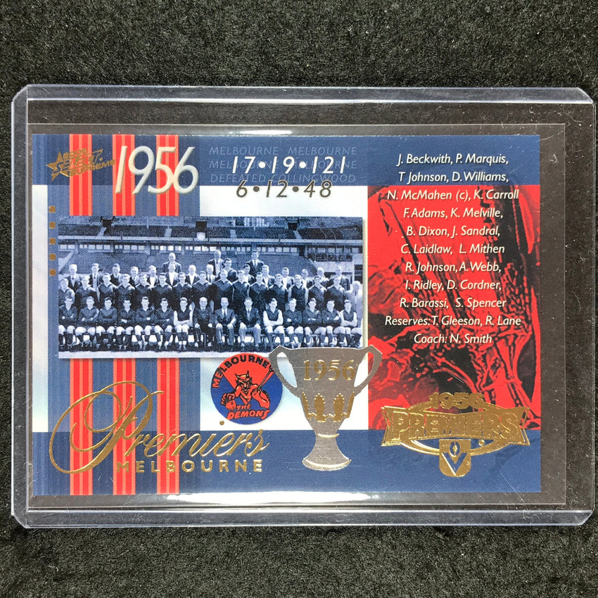 2006 Select AFL Supreme MELBOURNE DEMONS 1956 VFL Premiership 073/400 #PC41