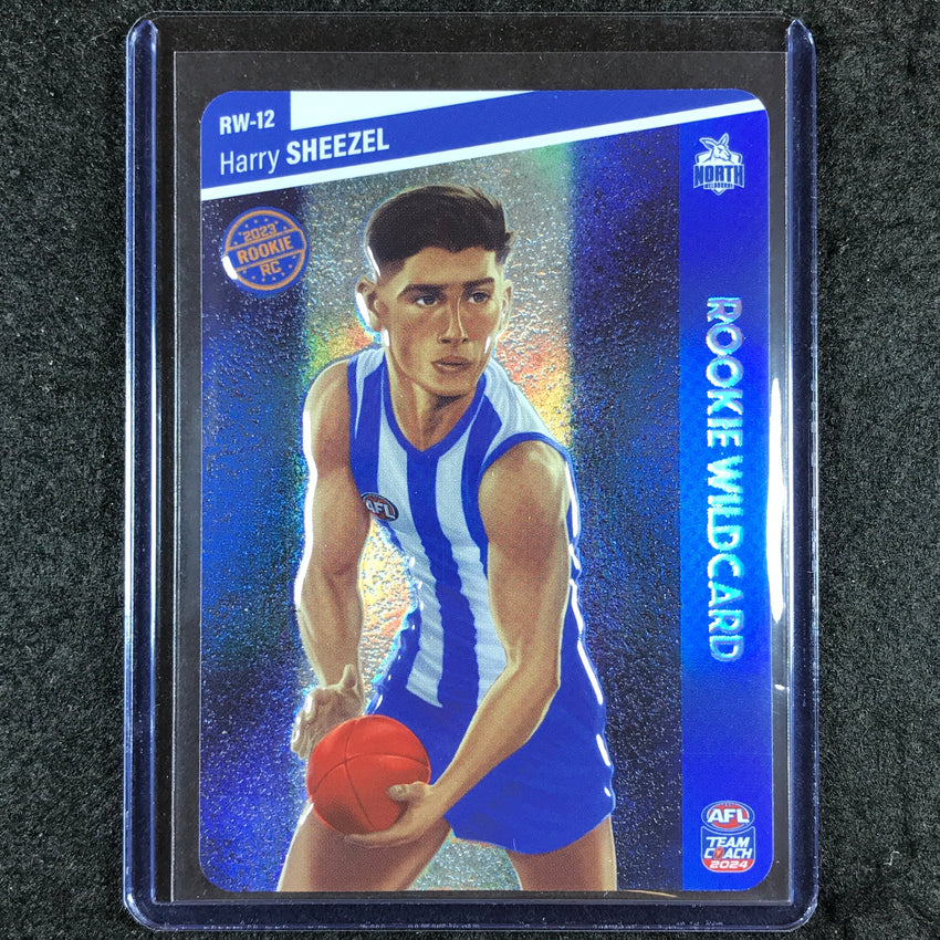 2024 Teamcoach AFL HARRY SHEEZEL Rookie Wildcard #RW-12
