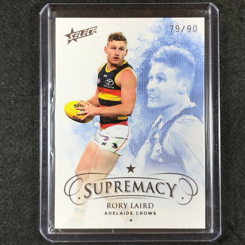 2019 Select AFL Supremacy RORY LAIRD Base Silver 79/90 #4