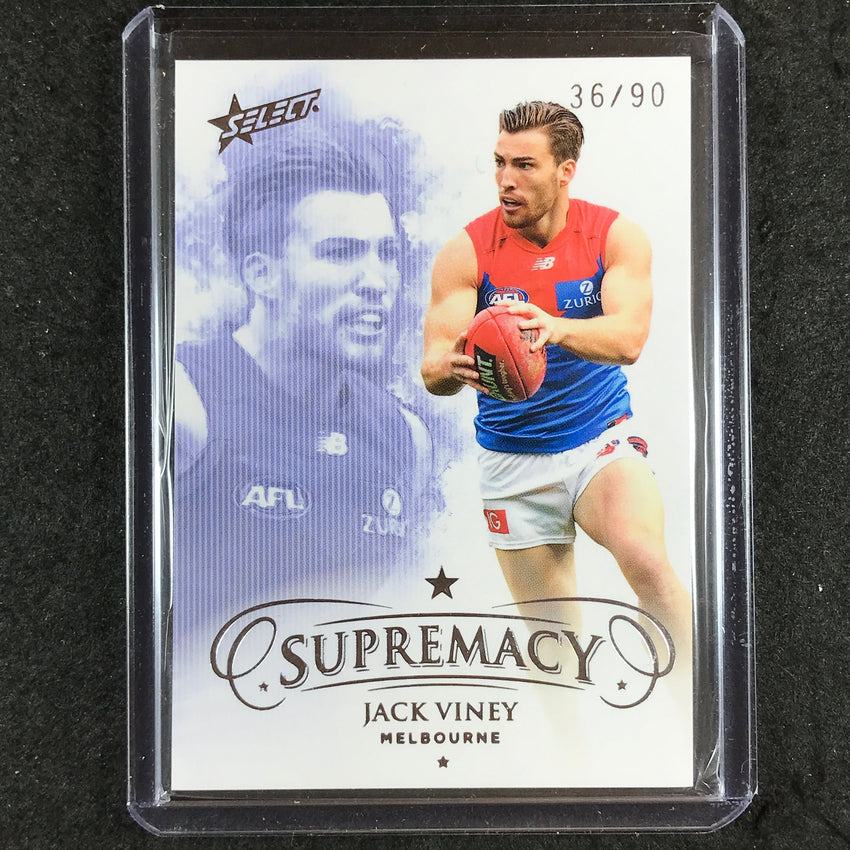 2019 Select AFL Supremacy JACK VINEY Base Silver 36/90 #66
