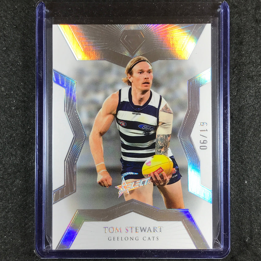 2023 Select AFL Gem TOM STEWART Base Silver 61/90 #G62