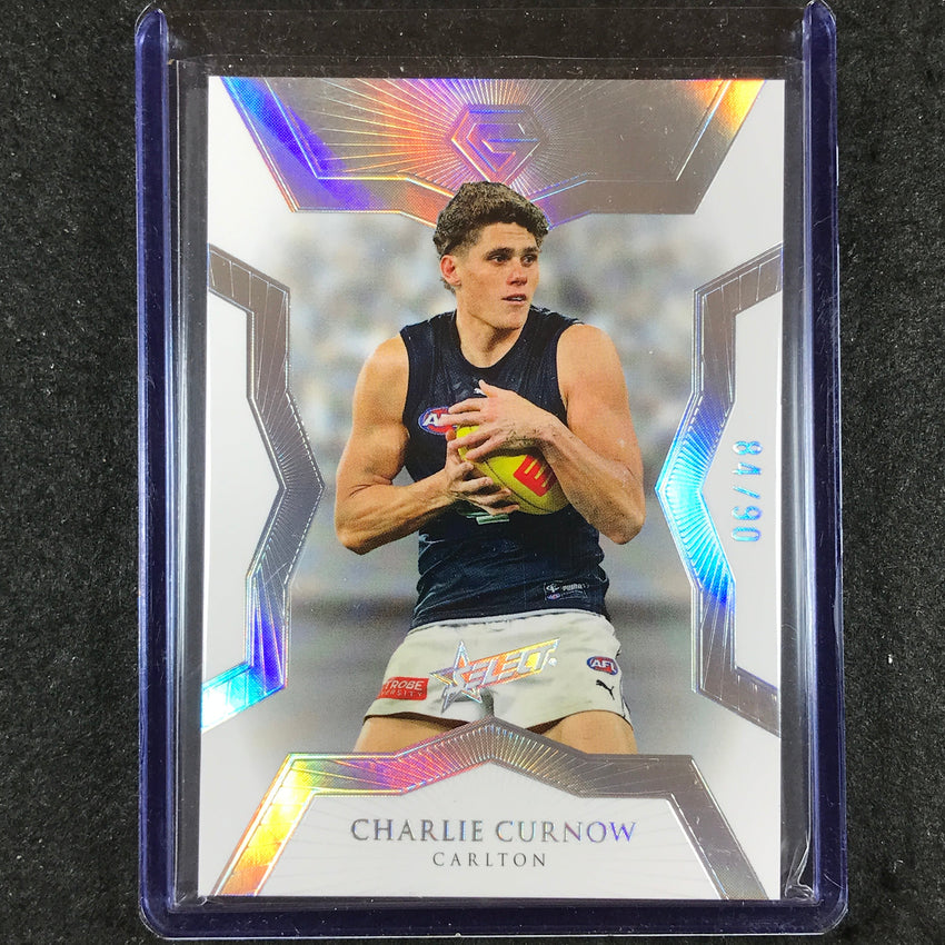 2023 Select AFL Gem CHARLIE CURNOW Base Silver 84/90 #G21