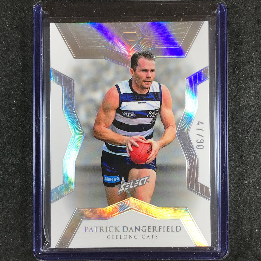 2023 Select AFL Gem PATRICK DANGERFIELD Base Silver 47/90 #G57