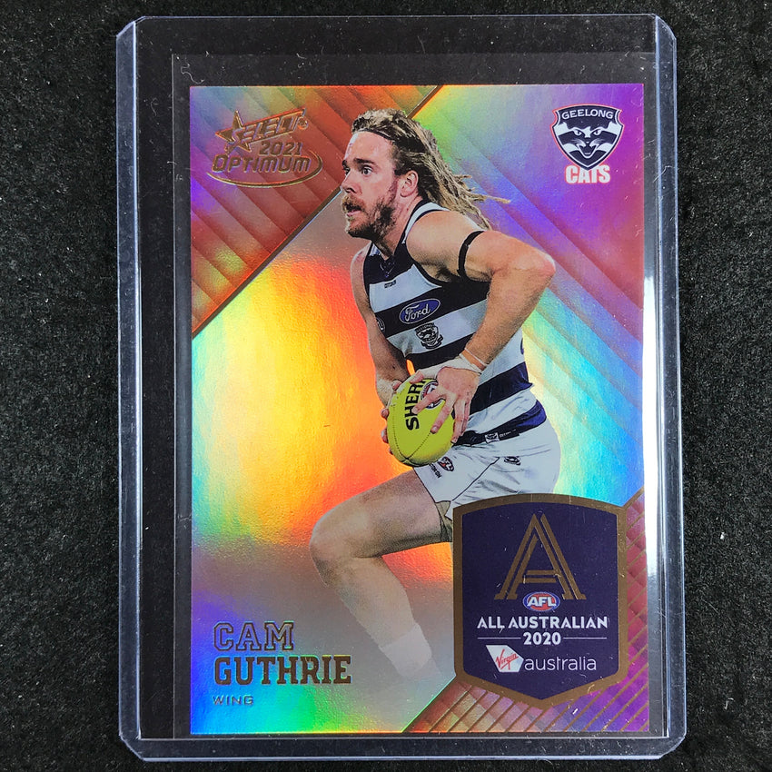 2021 Select AFL Optimum CAM GUTHRIE 2020 All Australian Team 15/65 #AA9