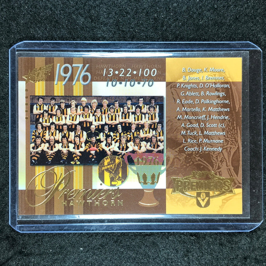 2008 Select AFL Classic HAWTHORN 1976 Premiership Commemorative 204/550 #PC46