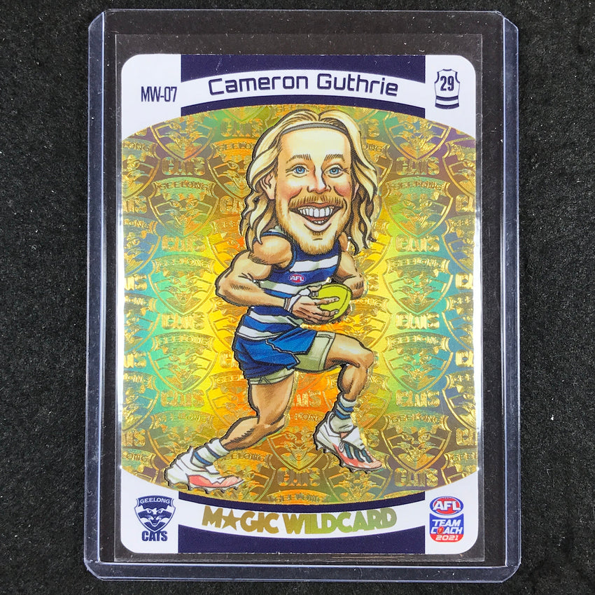 2021 Teamcoach AFL CAMERON GUTHRIE Magic Wildcard Gold #MW-07
