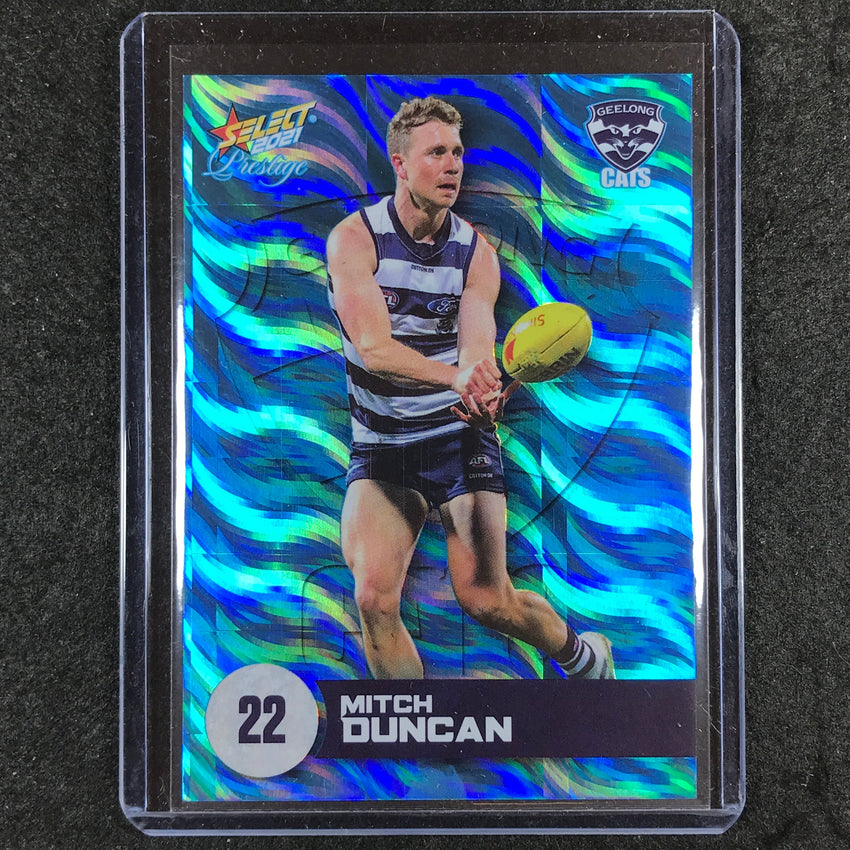 2021 Select AFL Prestige MITCH DUNCAN Blue 001/125 #57