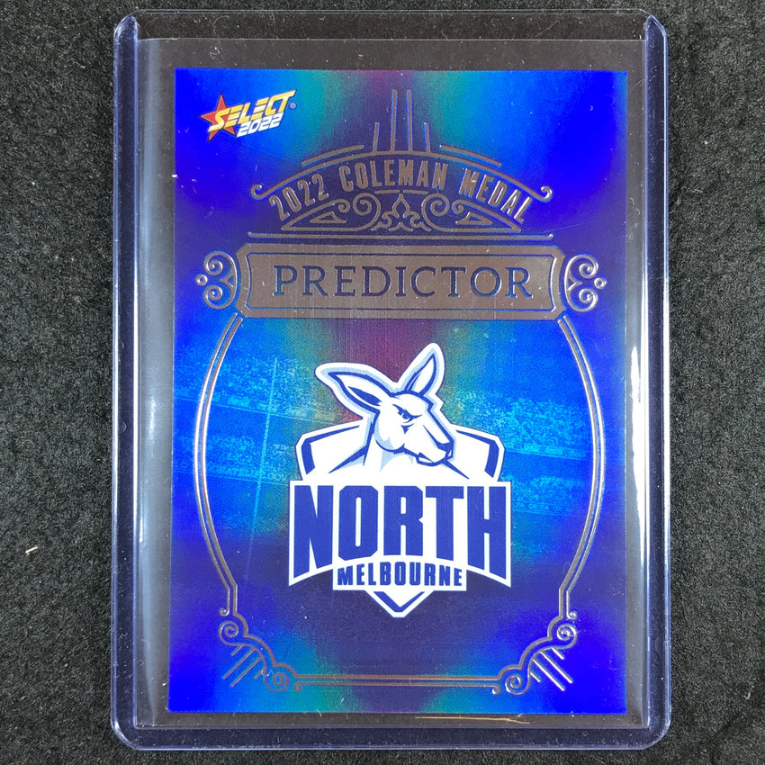 2022 Select AFL Footy Stars NORTH MELBOURNE Coleman Medal Predictor 029/185 #12