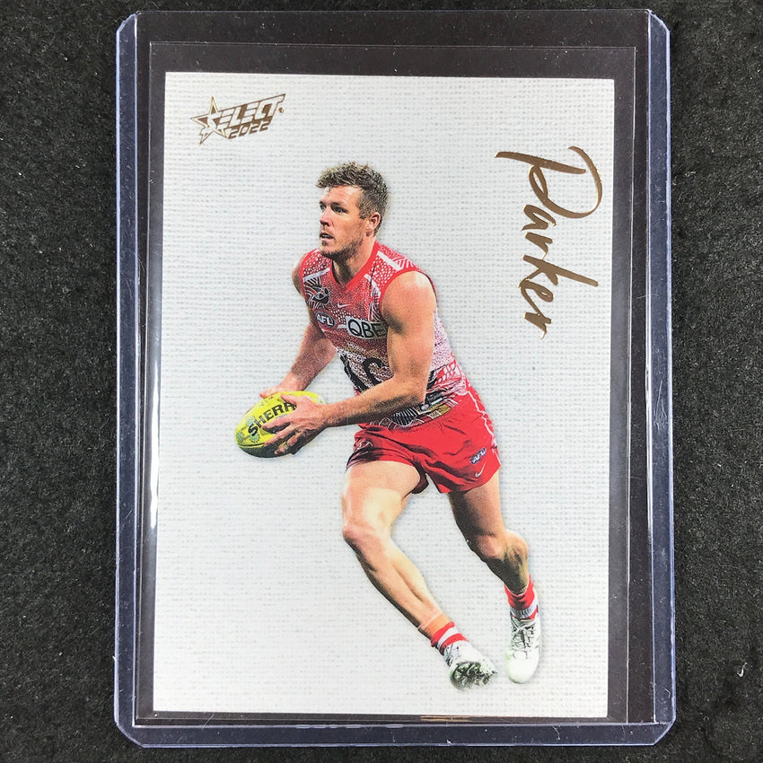 2022 Select AFL Footy Stars LUKE PARKER Blank Canvas 002/250 #BC175